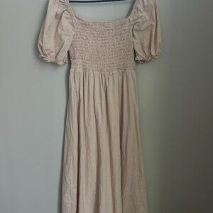 Never Worn Medium Khaki Dress